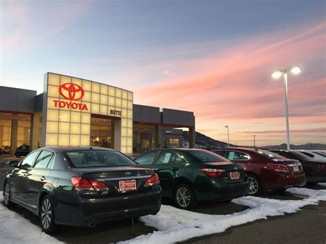 butte mt toyota|toyota dealer in butte mt.